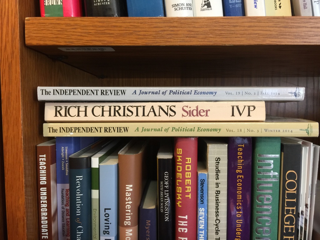 "Rich Christians" and the Independent Review